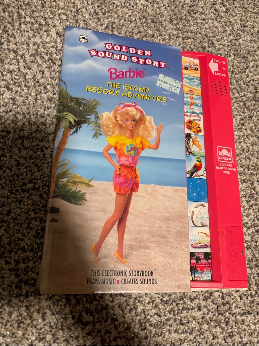 Barbie Blue & Pink Island Resort Adventure Sound Book